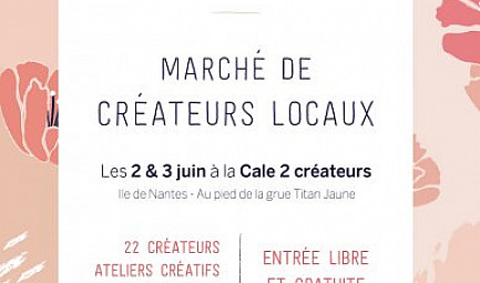 Marché de créateurs et animations à Nantes